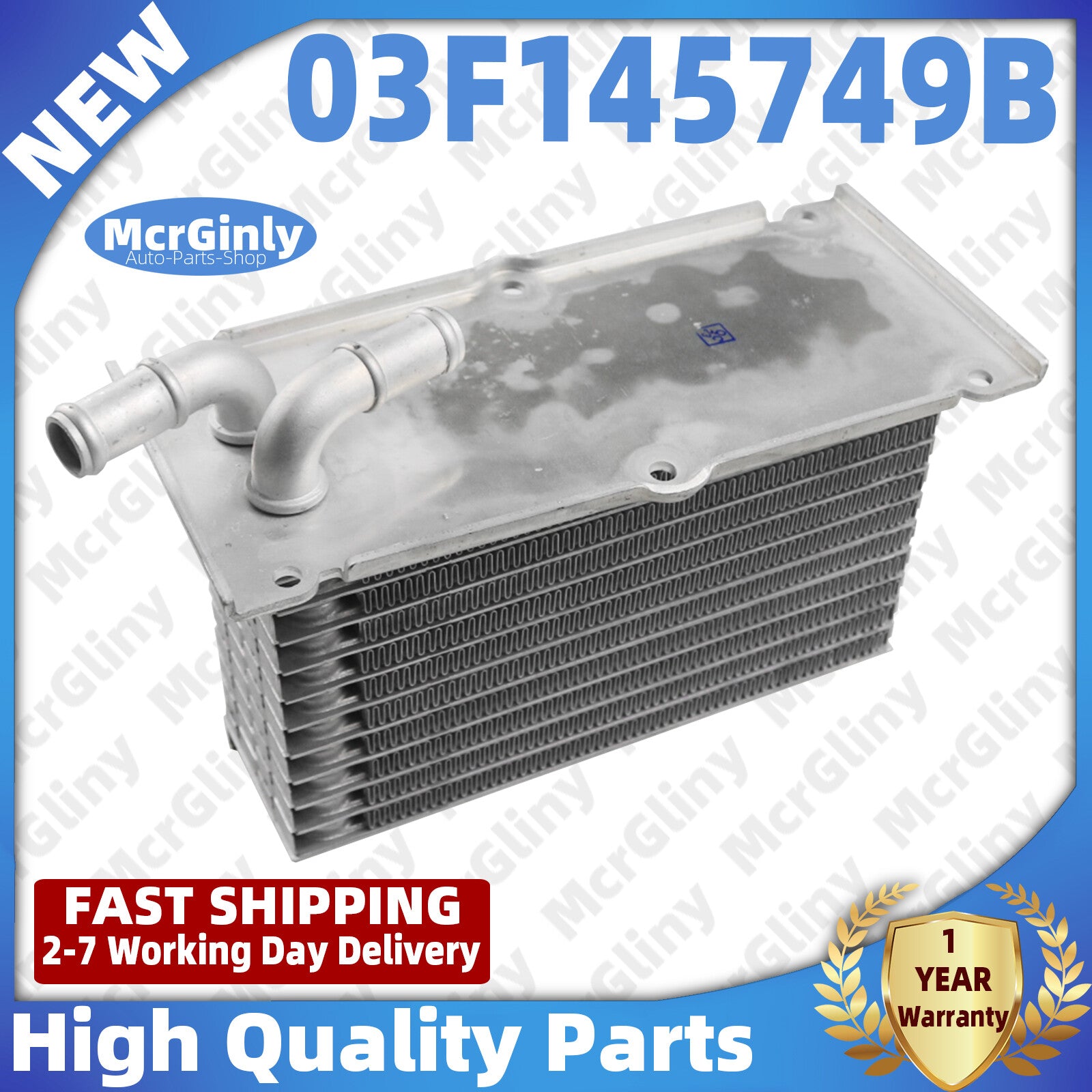 ya 1 7.8.2 1.2T Intercooler for VW Caddy Polo for Audi A3 for SEAT Toledo for Skoda Octavia 03F145749B