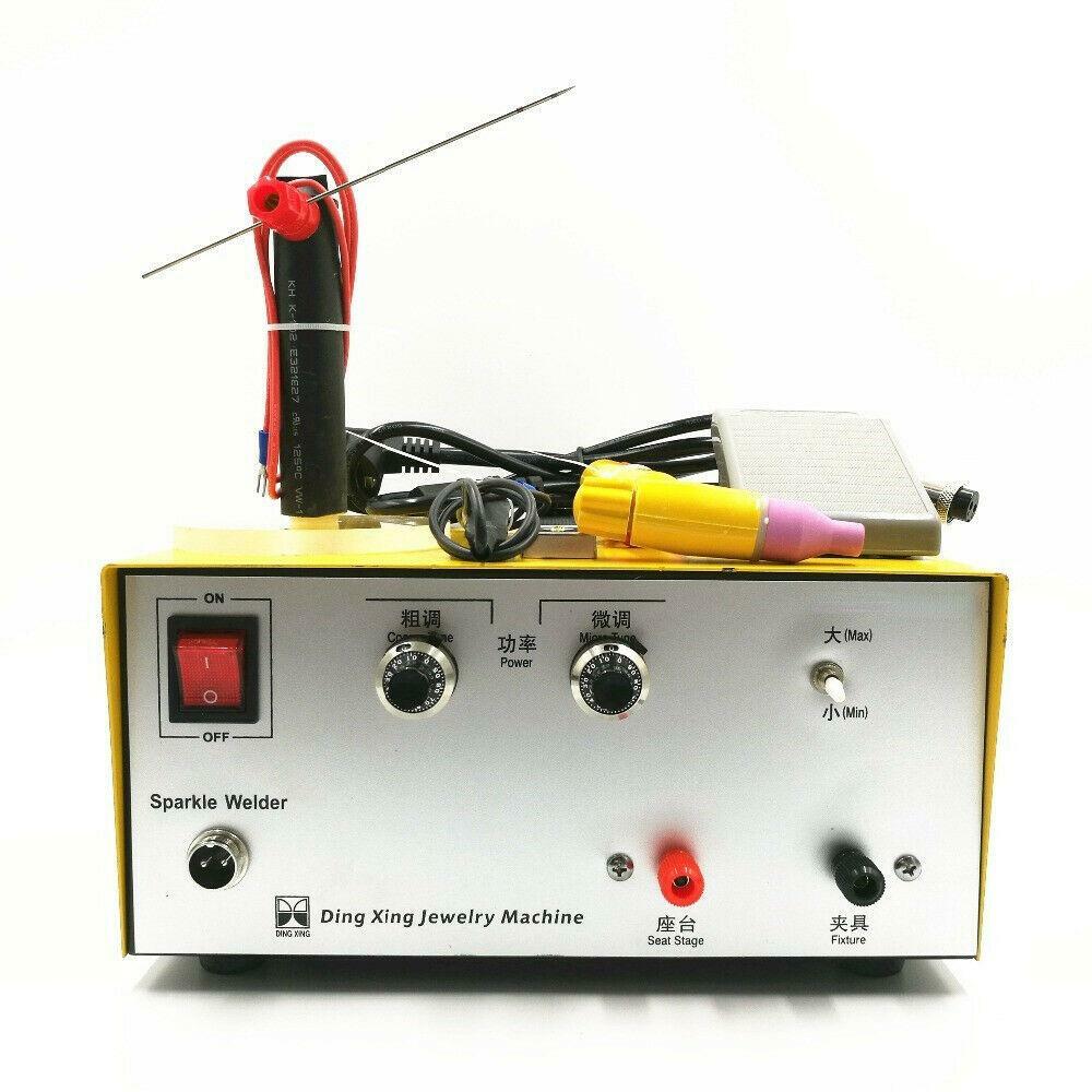 80A Pulse Spot Welding Hand Held Pulse Spot WelderGold Silver Jewelry Processing