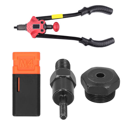 ya 14 Rivet Nut Head Manual Riveter Tip Alloy Steel Threaded Mandrel Tool M4 New
