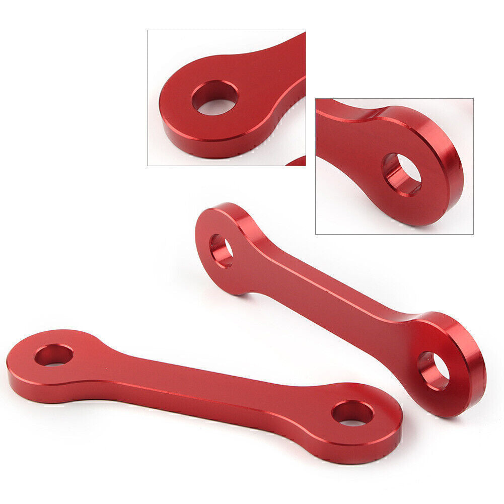 ya 4 6.17.2 Red Rear Lowering Drop Link Kit Fit for Suzuki DRZ400E DRZ400S DRZ400SM 2000-2020 19