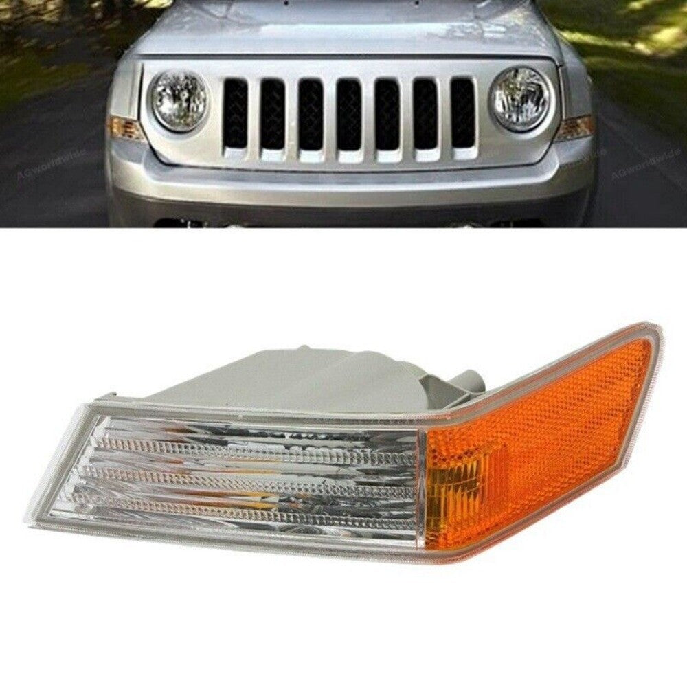 ya 3 6.25.3 2PCS Left & Right Corner Lights Turn Signal fits for Jeep Patriot 2007-2017
