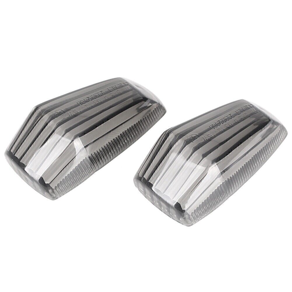 ya 4 6.17.2 Smoke Turn Signals Indicator Lights Lens Fit for Suzuki GSXR1000 03 04 GSXR600 05