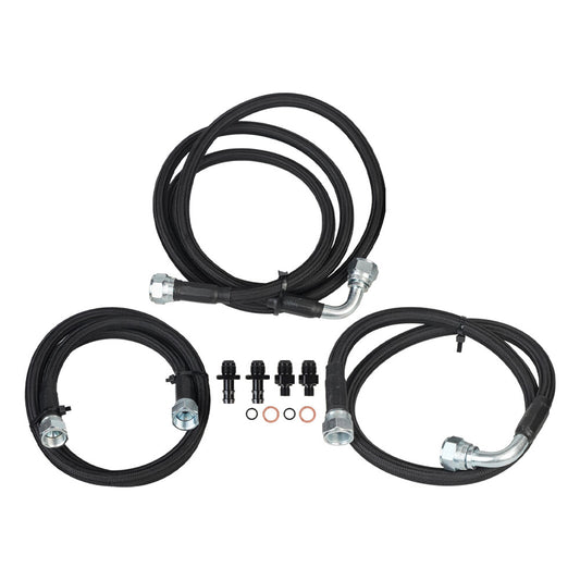 ya 1 8.5.1 Transmission Cooler Hose Line Kit 48RE For 2003 - 2007 for Dodge for Ram 2500 3500 5.9L 