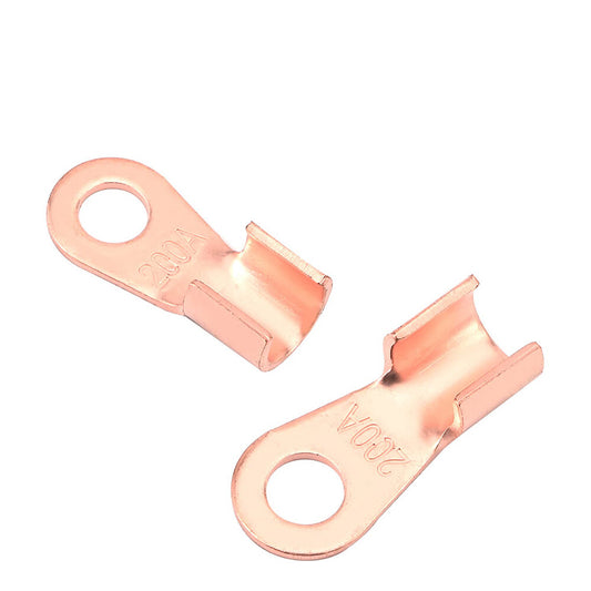 Open Copper Tube Terminal Battery Cable Solder Crimp Ring Connector, Ot Series