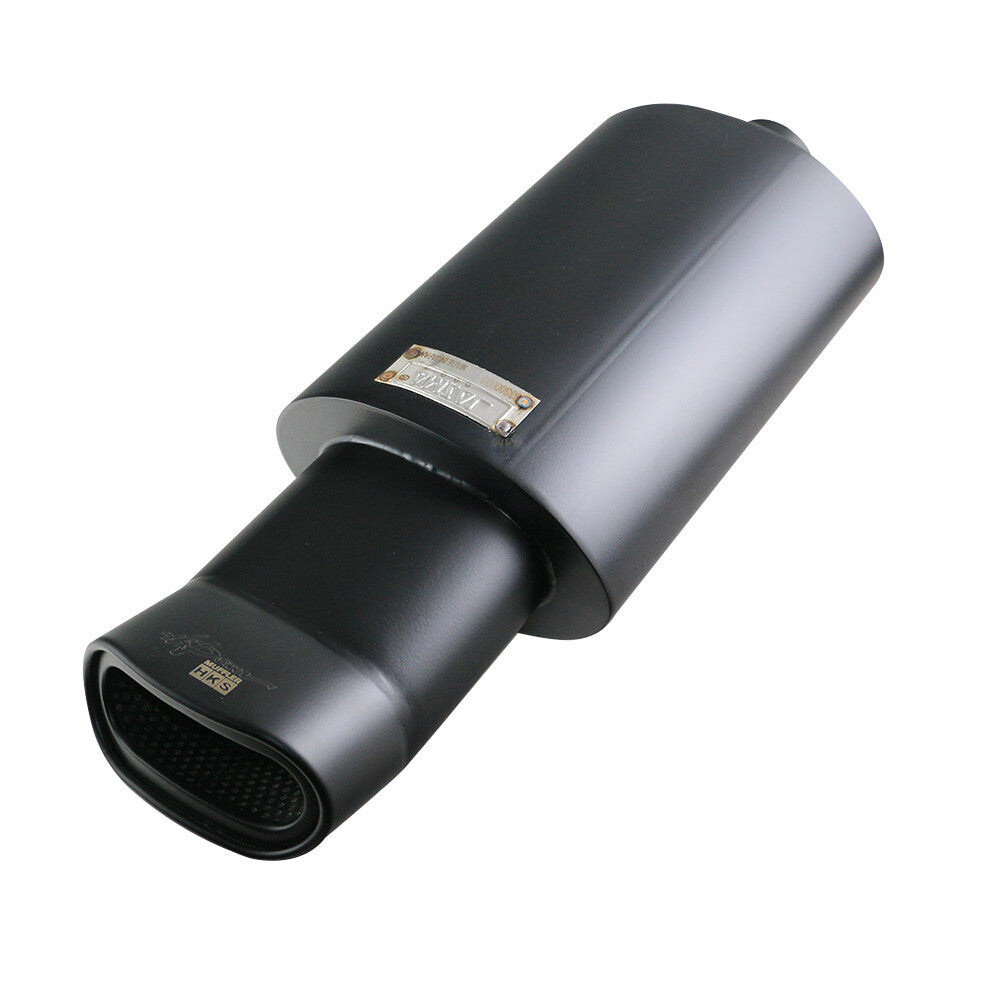 ya 1 7.4 2.5'' ID 5.5''*3'' OD Sport Sound Muffler Tip Tip Resonator Matte Black