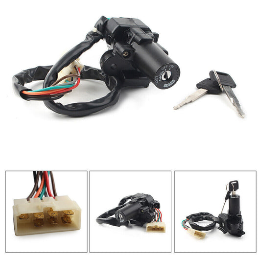 ya 1 7.4 Ignition Switch Lock Set for SEAT Lock Fit for Kawasaki EX250 250R EX300 300