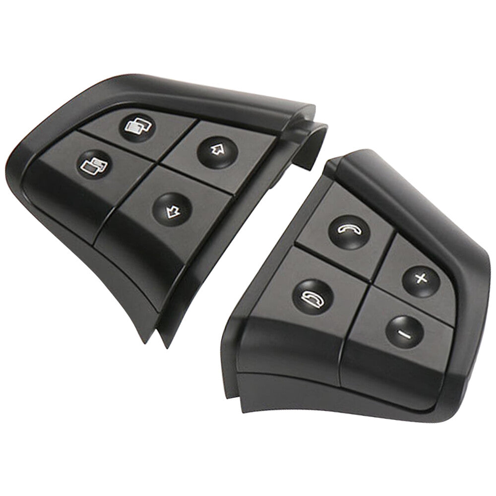 ya 13 LH&RH 4 Buttons Steering Wheel Control Switch Black fits for Mercedes W164 W251 W245
