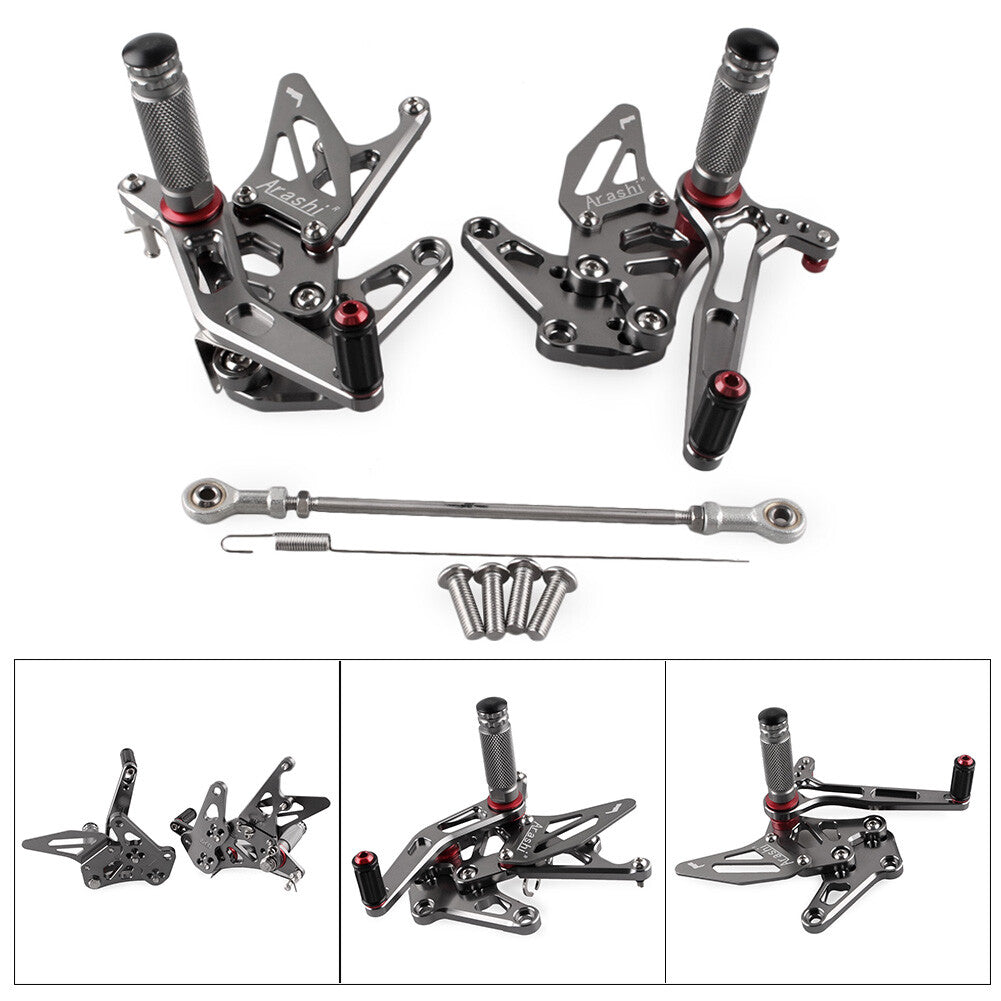 ya 11 6.8 Front Footrest Foot Pegs Fit for Suzuki Hayabusa GSXR1300 1999-2020 01 20