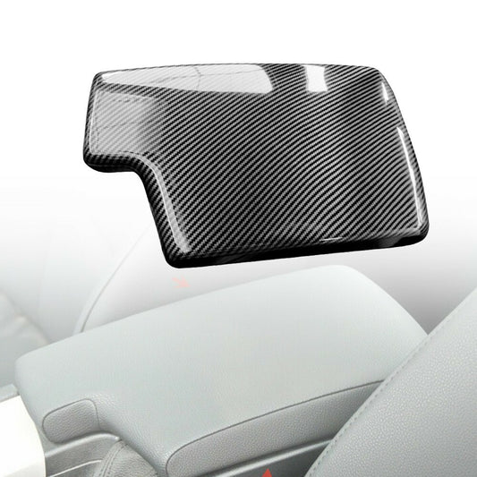 ya 1 7.4 Carbon fiber armrest cover center console pad suitable for BMW 3 series E93 E92 E91 E90