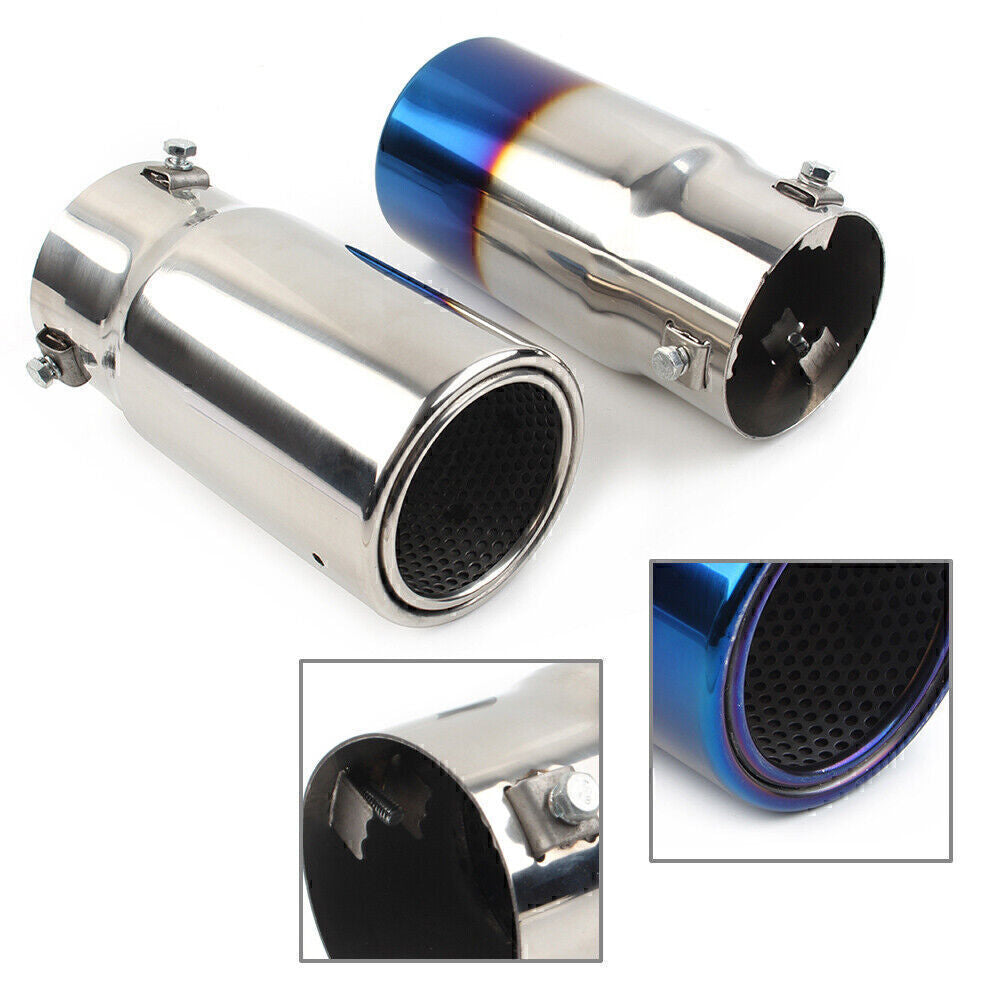 ya 4 6.17.2 Tainless Steel Car Rear Pipe Tail Muffler Tip Fit for Toyota Prado 08-2021