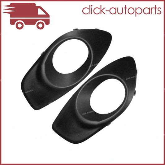 ya 13 5.27.2 2x Unpainted Fit for Hyundai Santa Fe 2010-2012 Left+Right Fog Light Lamp Cover