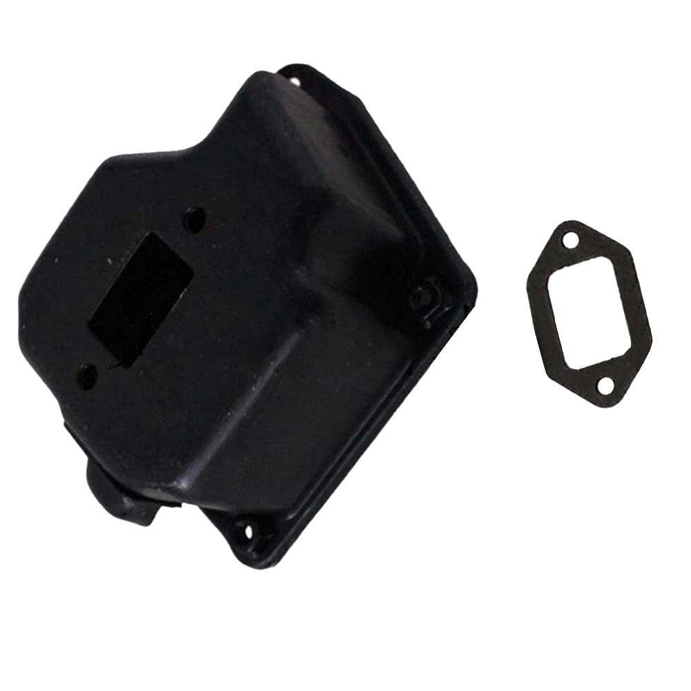 ya 17 Exhaust Silencer Kit With Gasket Cooling Plate Screws For 034 036 MS340 MS360