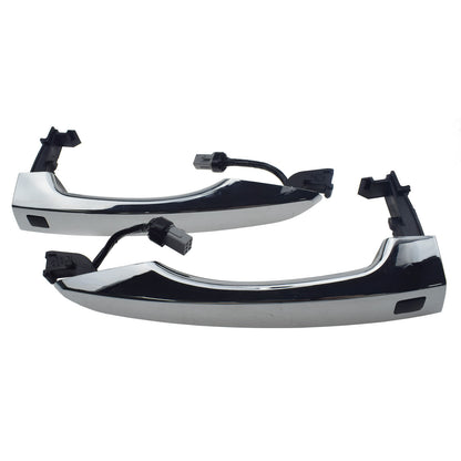 ya 5 8.7 Chrome Driver & Passenger Side Door for Smart Key Handles Front for Hyundai for Tucson