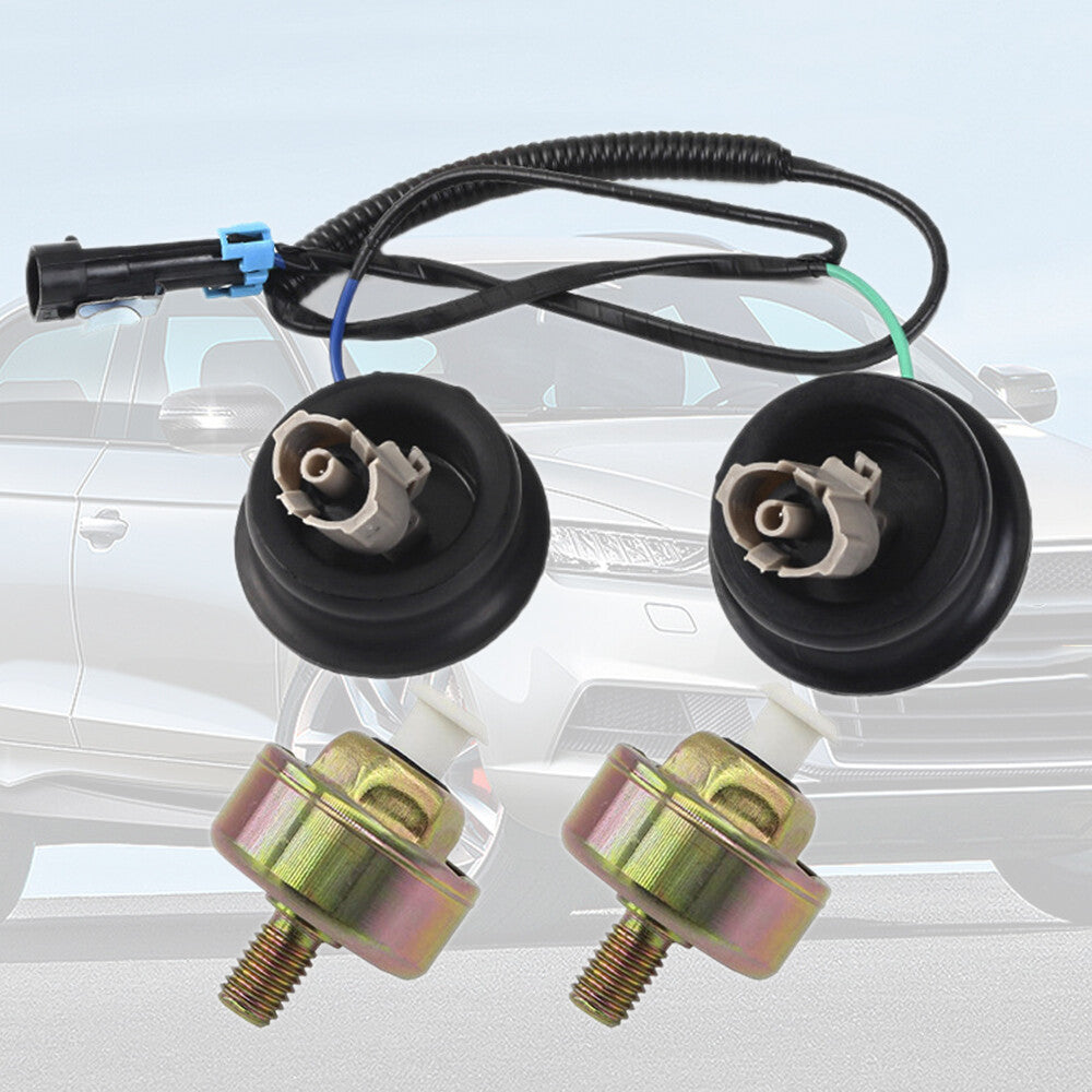 ya 1 8.5.1 2-piece knocking door sensor wiring harness suitable for LS1 LQ4 LQ9 6.0 5.3 5.7 12601822 12589867