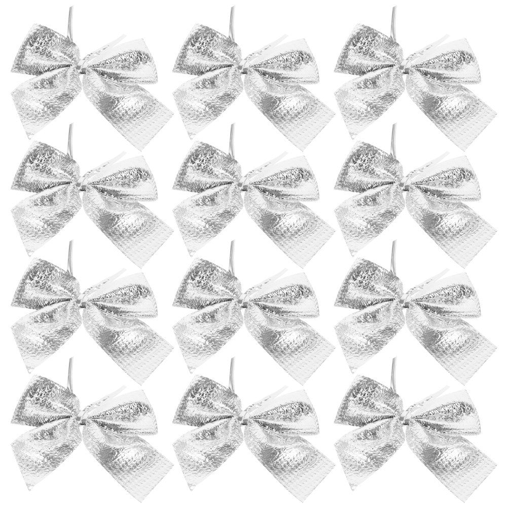 ya 25 24 Pcs Bow Decorations for Party Handmade Bowknot Accessories Pendant Charms