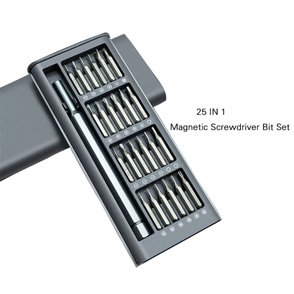 ya 26 25 in 1 Magnetic Screwdriver Set Pision Drill Bits DIY Cell Phone Repair Tool