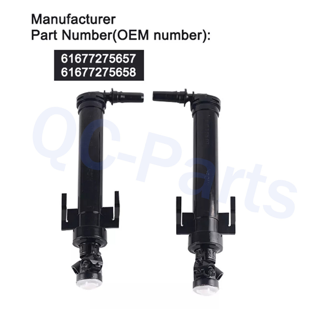 ya 1 7.8 Left and right headlight cleaning washing machine water nozzles suitable for BMW F20 F22 F30 328i F32