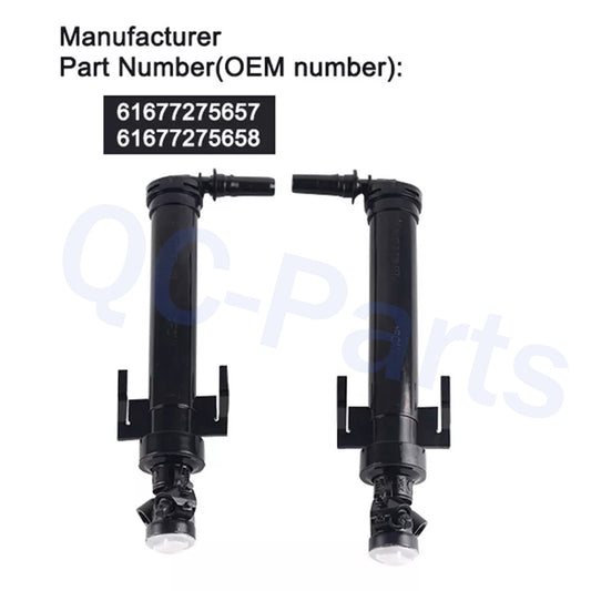 ya 1 7.8 Left and right headlight cleaning washing machine water nozzles suitable for BMW F20 F22 F30 328i F32