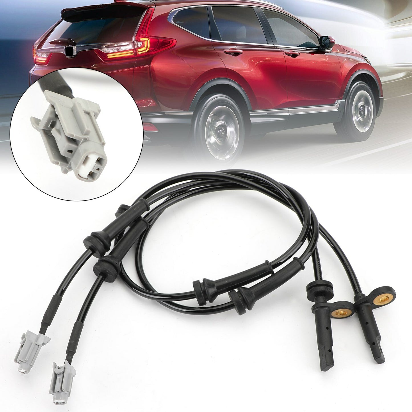 ya 1 8.5.2 2Pcs Front ABS Wheel Speed Sensor For Rogue 2.5L 2008-2013 ALS1658 U1