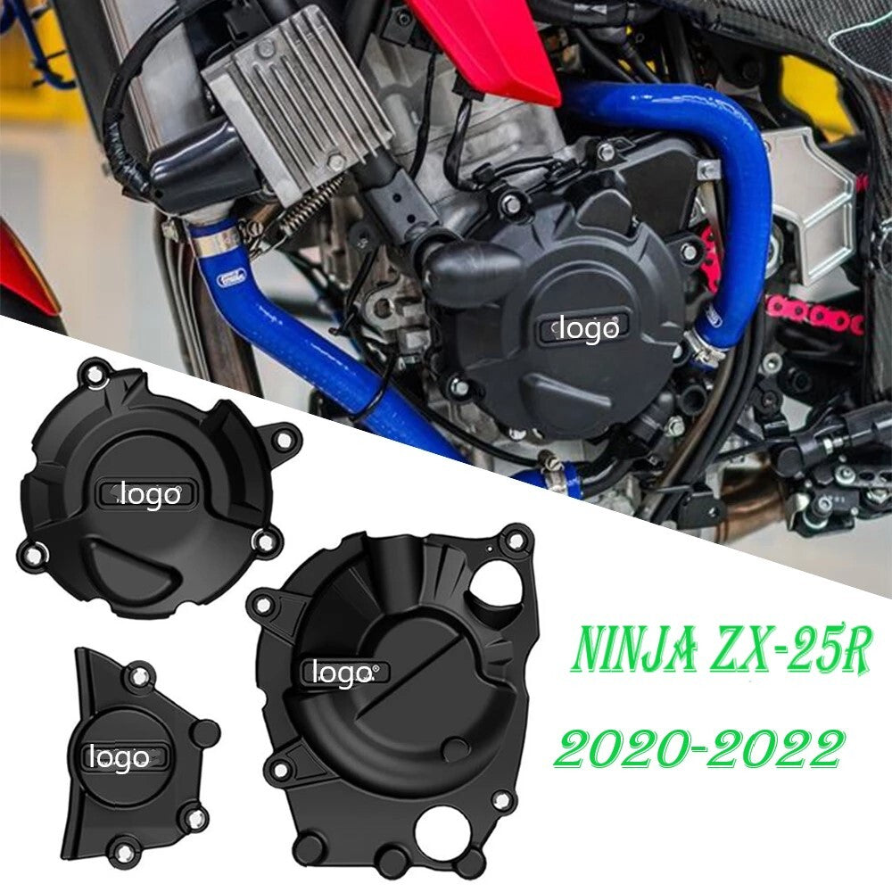 ya 27 7.20 Fit For ZX-25R Motorcycle Engine Stator Engine Protective Cover Protector