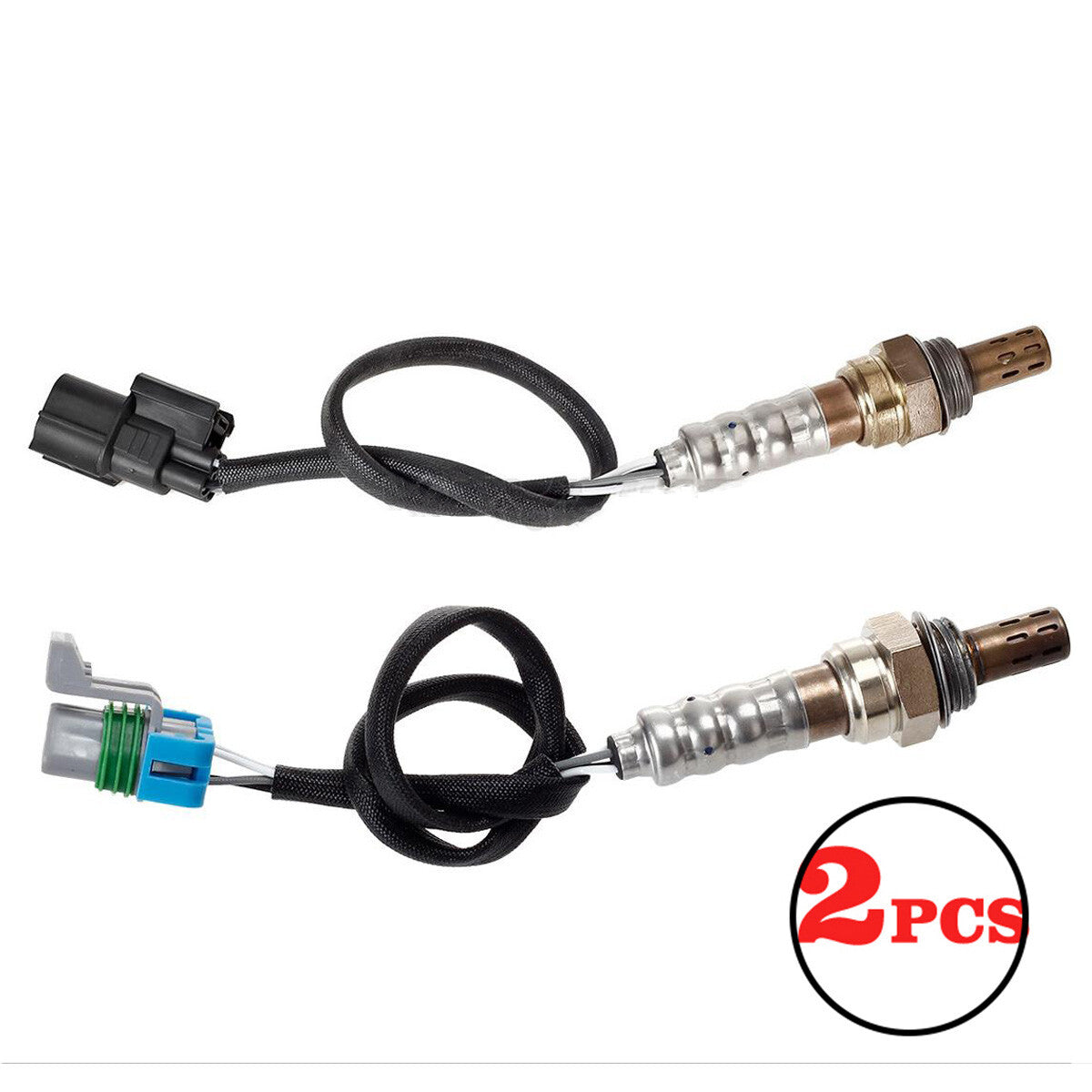 ya 1 8.5.3 2X Up+Down Oxygen Sensor for 2007-09 for Chevy Trailblazer for GMC Envoy for Saab 9-7X 4.2L