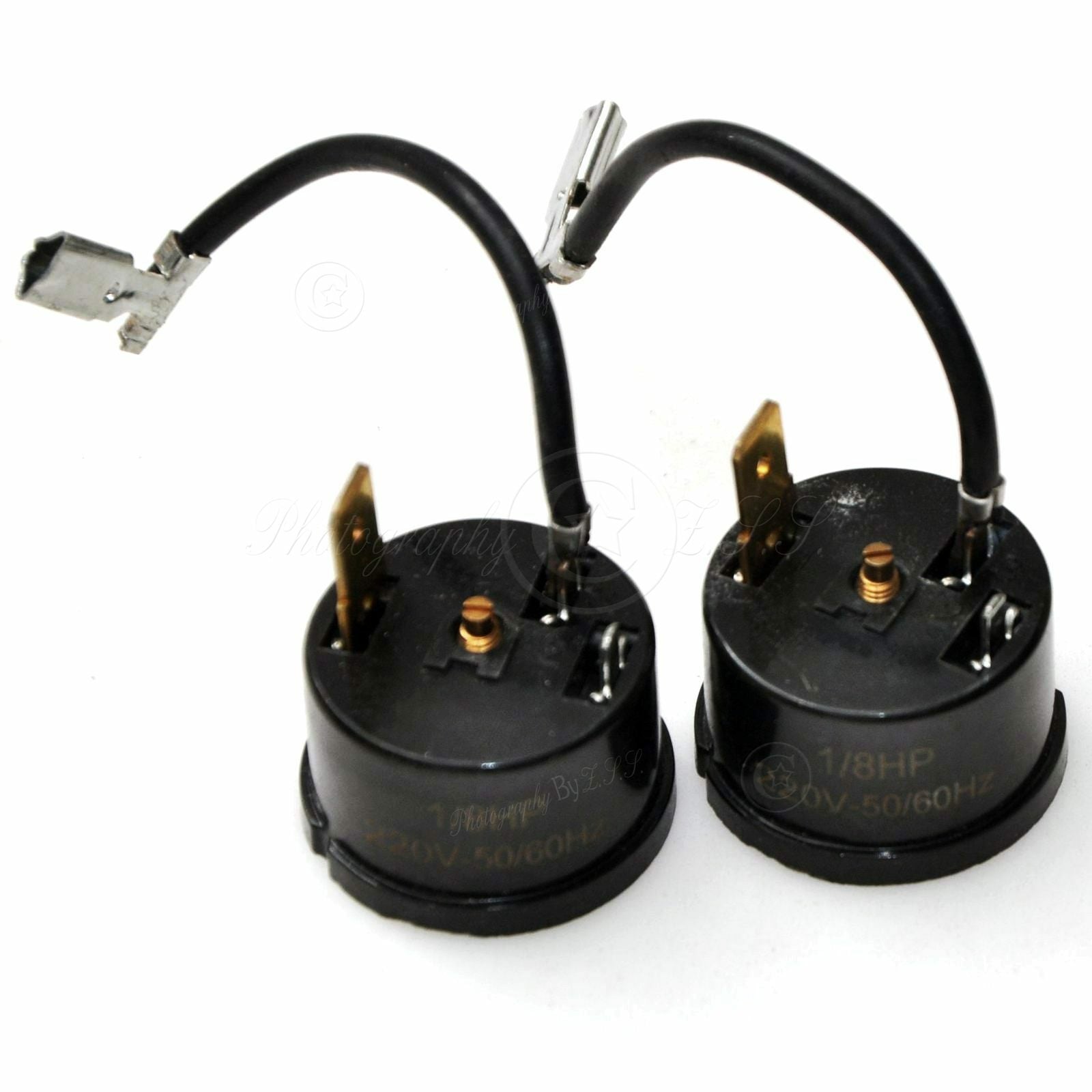 ya 26 2x Universal 90W 1/8HP Reigerator Washer Cooler Motor Overload Protor Part