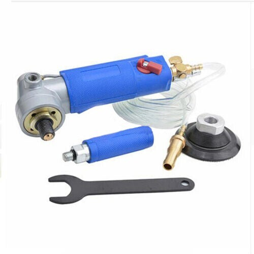 New Water Jet Pneumatic Grinder Marble Jade Stone Polisher Air Polishing Sander
