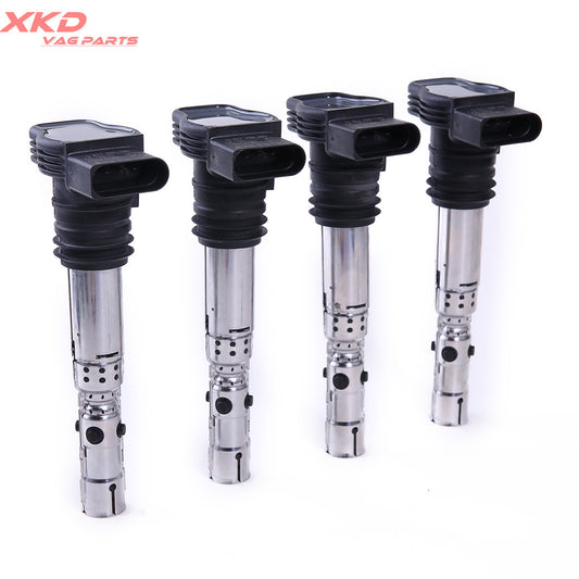 ya 8 5.27 1.8T 4Pcs Ignition Coil Set for VW for JETTA for Golf for Passat Beetle for Audi for A4 A6 TT