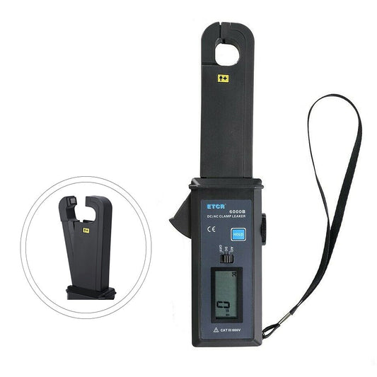 DC/AC Clamp Leakage Current Meter Car Dark Current Tester with RS232 Interface