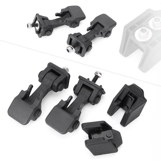 ya 7 6.10.3 Upper Hood Lock Latches Locking Catch Brackets Fit 1997-2006 for Jeep for Wrangler TJ