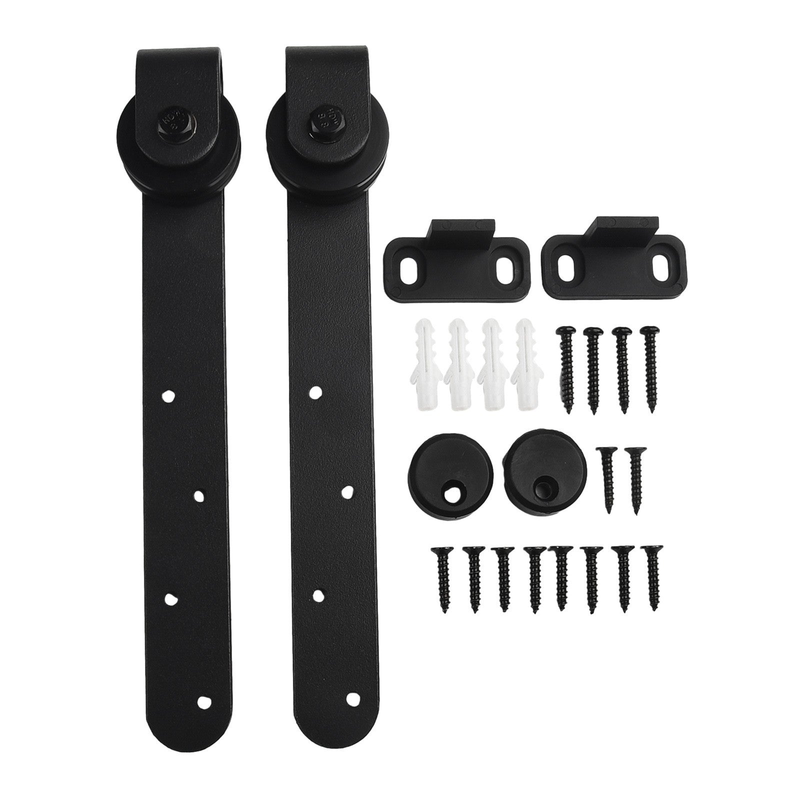 ya 14 Sliding Barn Door Hardware Kits For Cabinet Doors Rail Set Smooth Silent