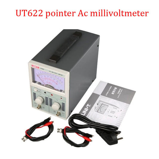 220V UT622 Dual Channel AC Digital Voltmeter/Millivolt Meter AC Millivoltmeter