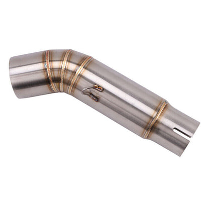 ya 5 8.7 Dirt Bike Mid Link Pipe Slip On 51mm New for Suzuki GSXR 600 750 Muffler