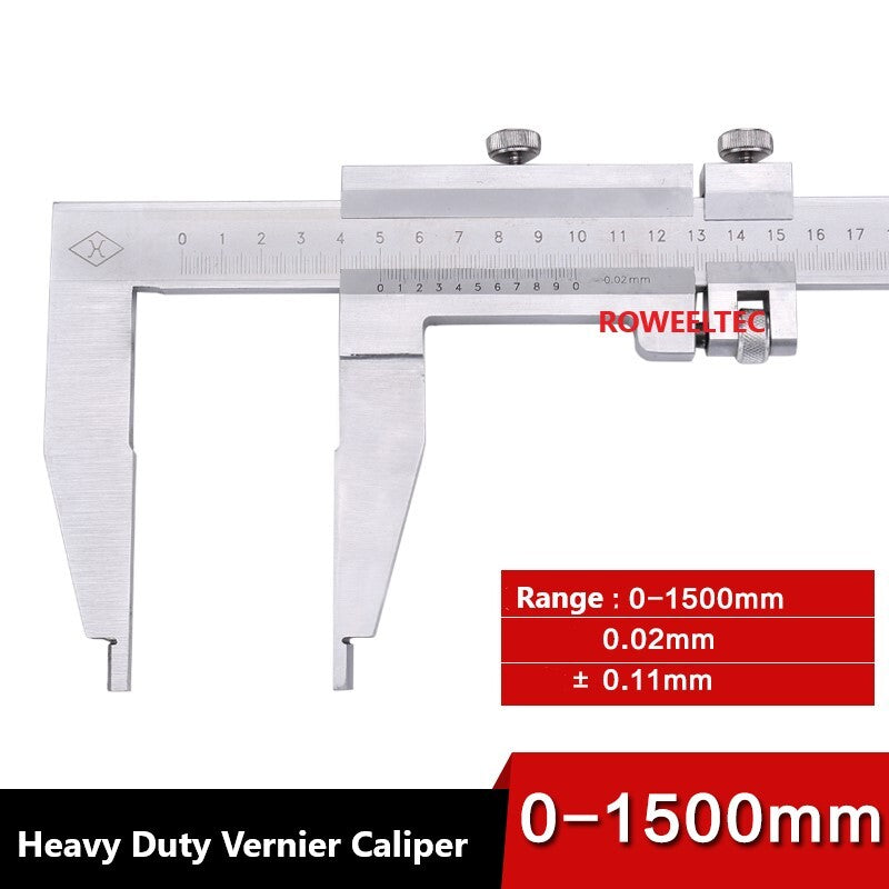 60  (150cm) Heavy Duty Vernier Caliper stainless fine adjustment 7  jaw depth T