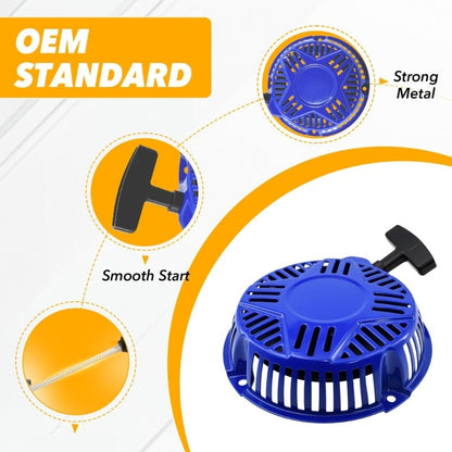 ya 14 oil Starter for 212cc Generators Plastic Construction Quick Installation