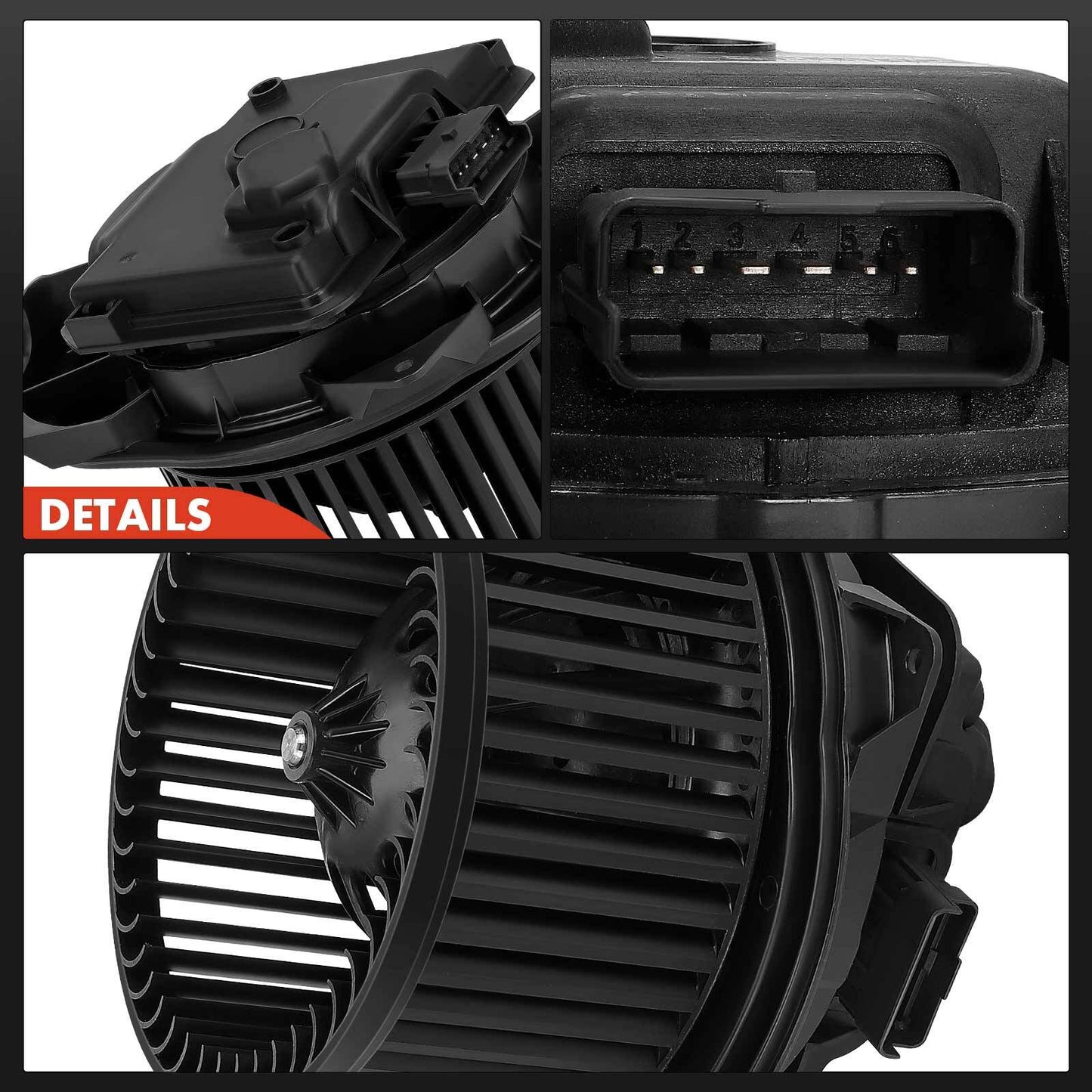 ya 5 8.7 for Freightliner FL50 Coronado for Volvo VNL VNM HVAC Heater Blower Motor w/ Wheel