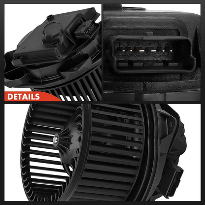 ya 5 8.7 for Freightliner FL50 Coronado for Volvo VNL VNM HVAC Heater Blower Motor w/ Wheel