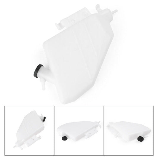ya 1 7.8 Radiator Coolant Water Reservior Overflow Tank for Suzuki GSXR1000 2005 06 White