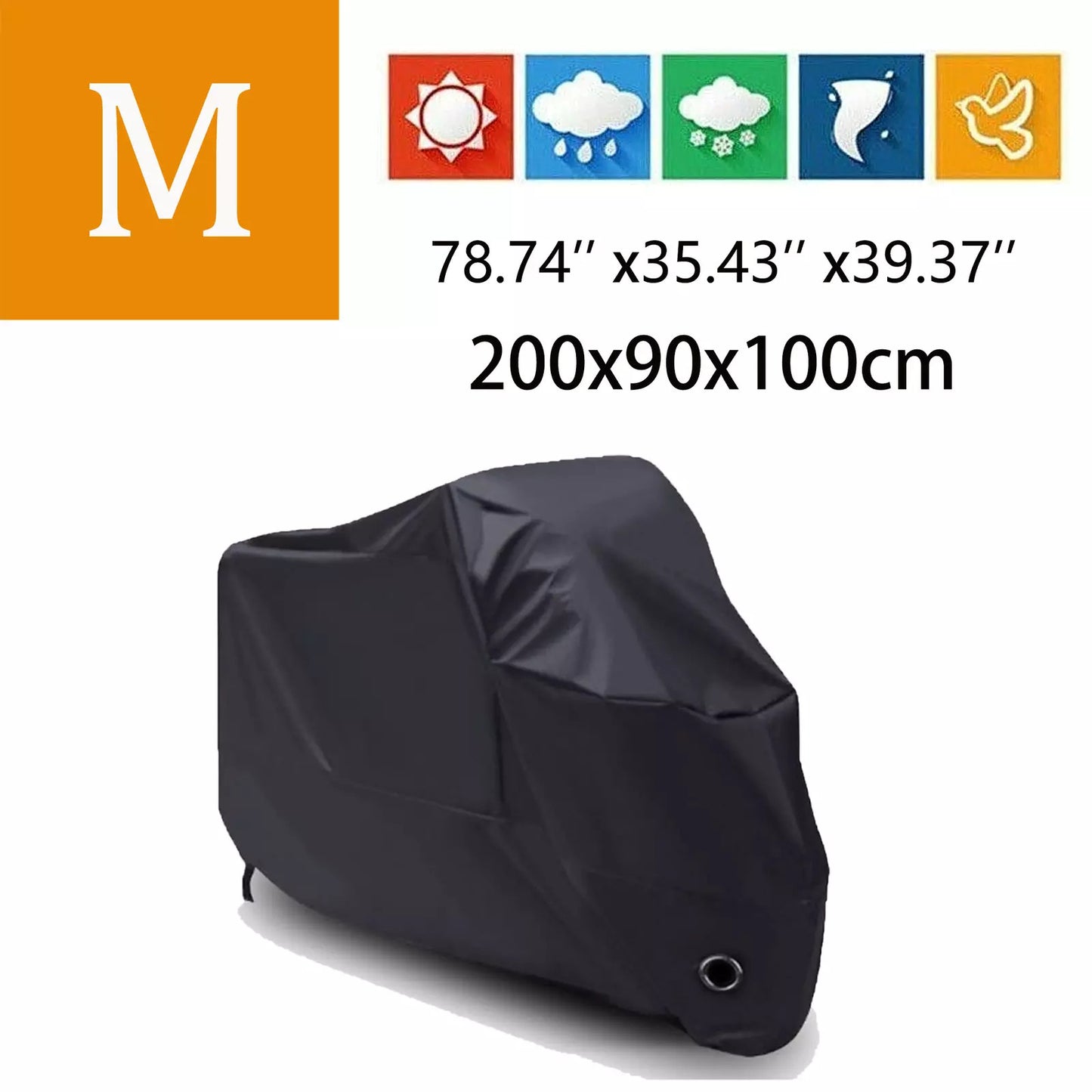 ya 5 8.7 M motorcycle rain cover waterproof suitable for Primavera Vespa 50 125 150 200*90*100 cm