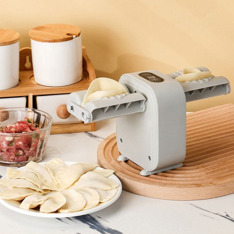 ya 26 Automatic Electric Dumpling Maker Duals Head USB hargeable Kitchen Tool