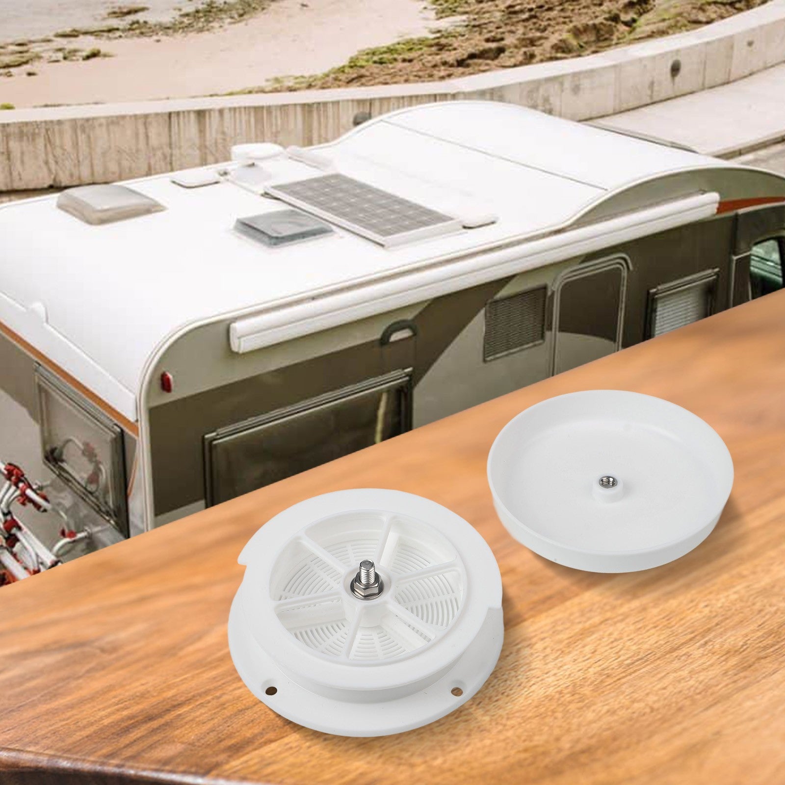 ya 14 For Trailer Roof Vent with Water Cover Cap for Keystone RVs and Campers