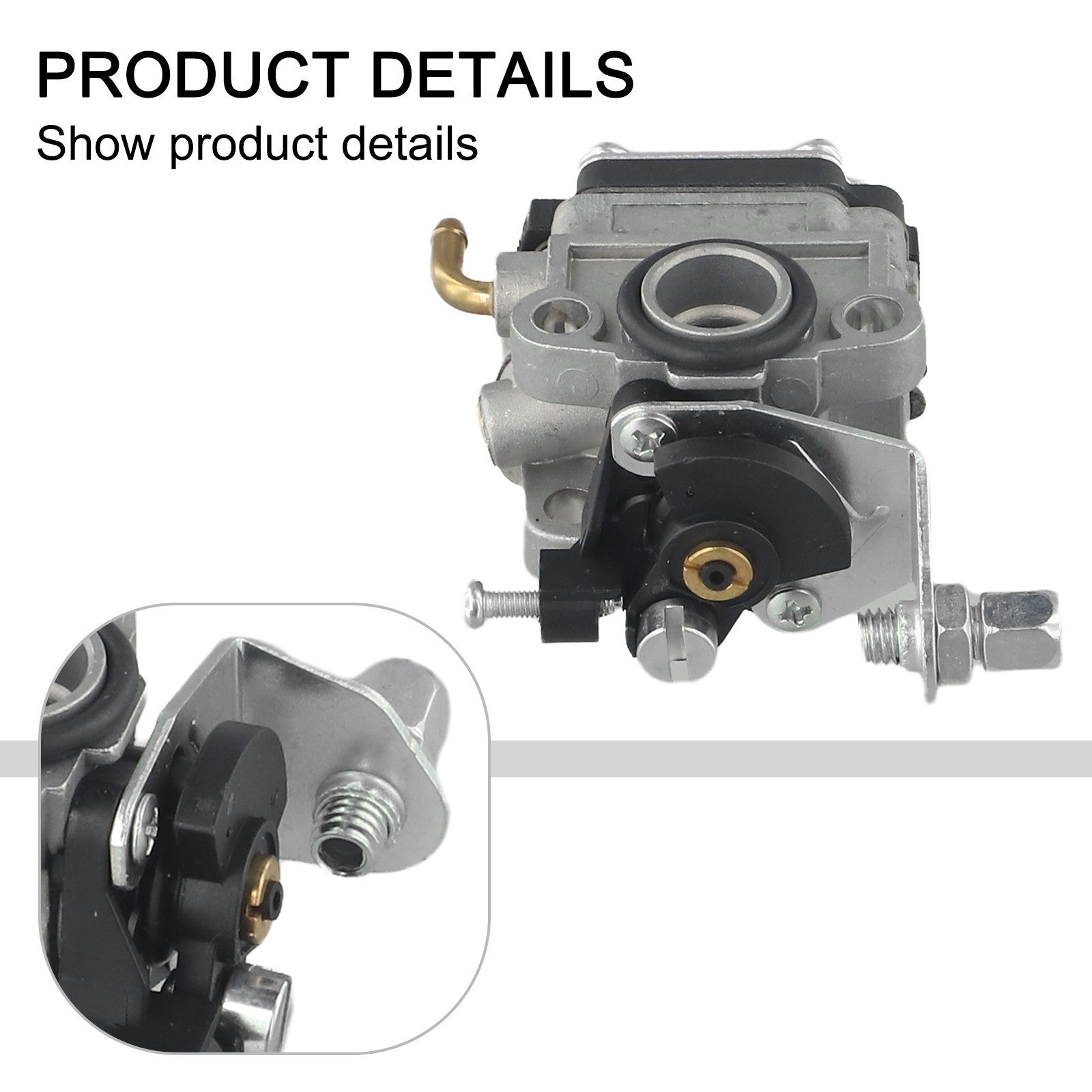 ya 17 Carburetor Hedge Trimmer Brush Cutter Chainsaw 9mm 26cc Aluminum Alloy 3.2mm