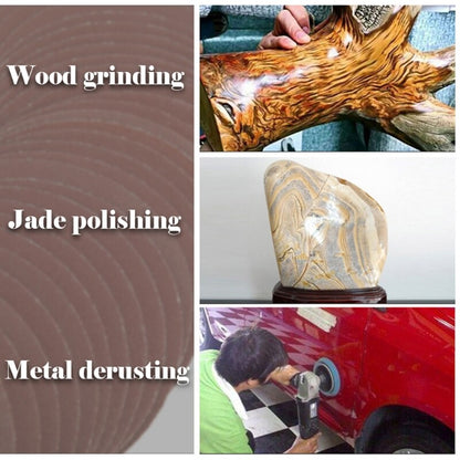 ya 14 125mm Buffing Sheet Sandpaper Round Shape Sanding Disc Buffing Sheet Sandpaper