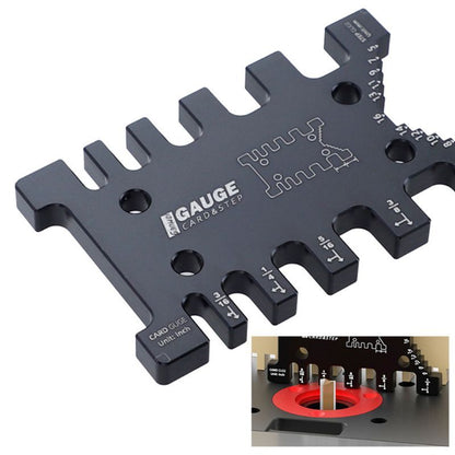 ya 26 High Tenon Caliper Meter Card Metric Carpentry Router New