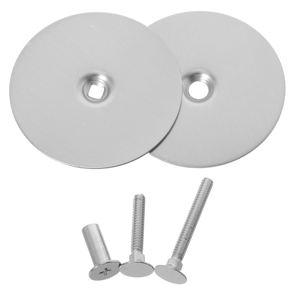 ya 14 2 Pcs Knob Hole Filler Plate Door Lock Cover Deadbolt Escutcheon
