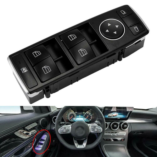 ya 1 8.5.1 Front Left Door Window Switch for Mercedes W204 W212 C250 C300 E350 2049055302