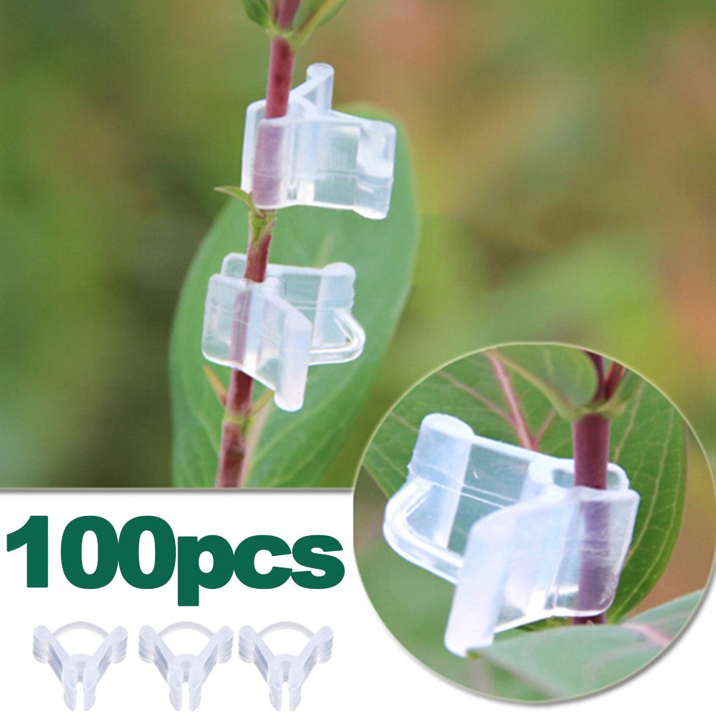 ya 25  (Couleur Assortie)100 PCS Clip De Greffe De Plantes Pratique Pour Utiliser