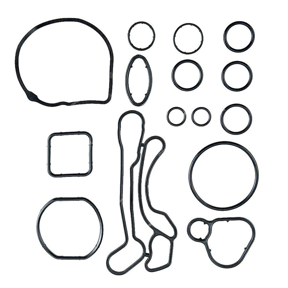 ya 5 8.7 Qty 15 Engine Oil Cooler Gasket Seal Set for Chevrolet Aveo for Cruze for Pontiac for Saturn