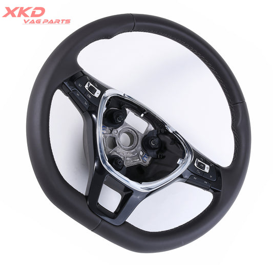 ya 8 5.27 Light Brown Multifunction Steering Wheel With Cruise for VW for JETTA MK6 for Tiguan