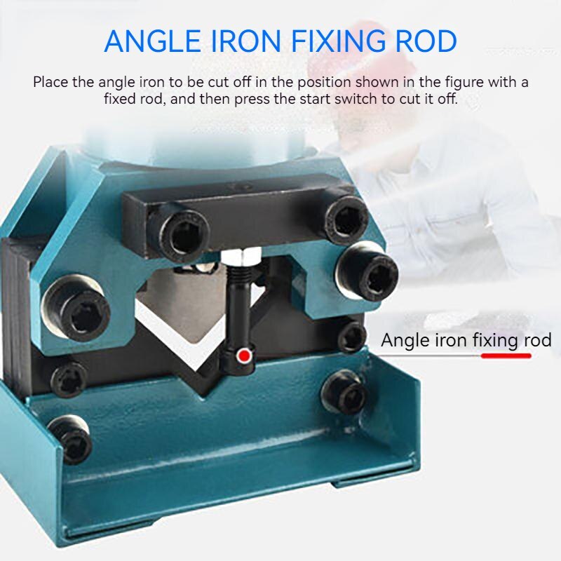 ya 25 Electric Angle Steel Cutting Machine Portable Angle Iron Cutting Machine 1300W